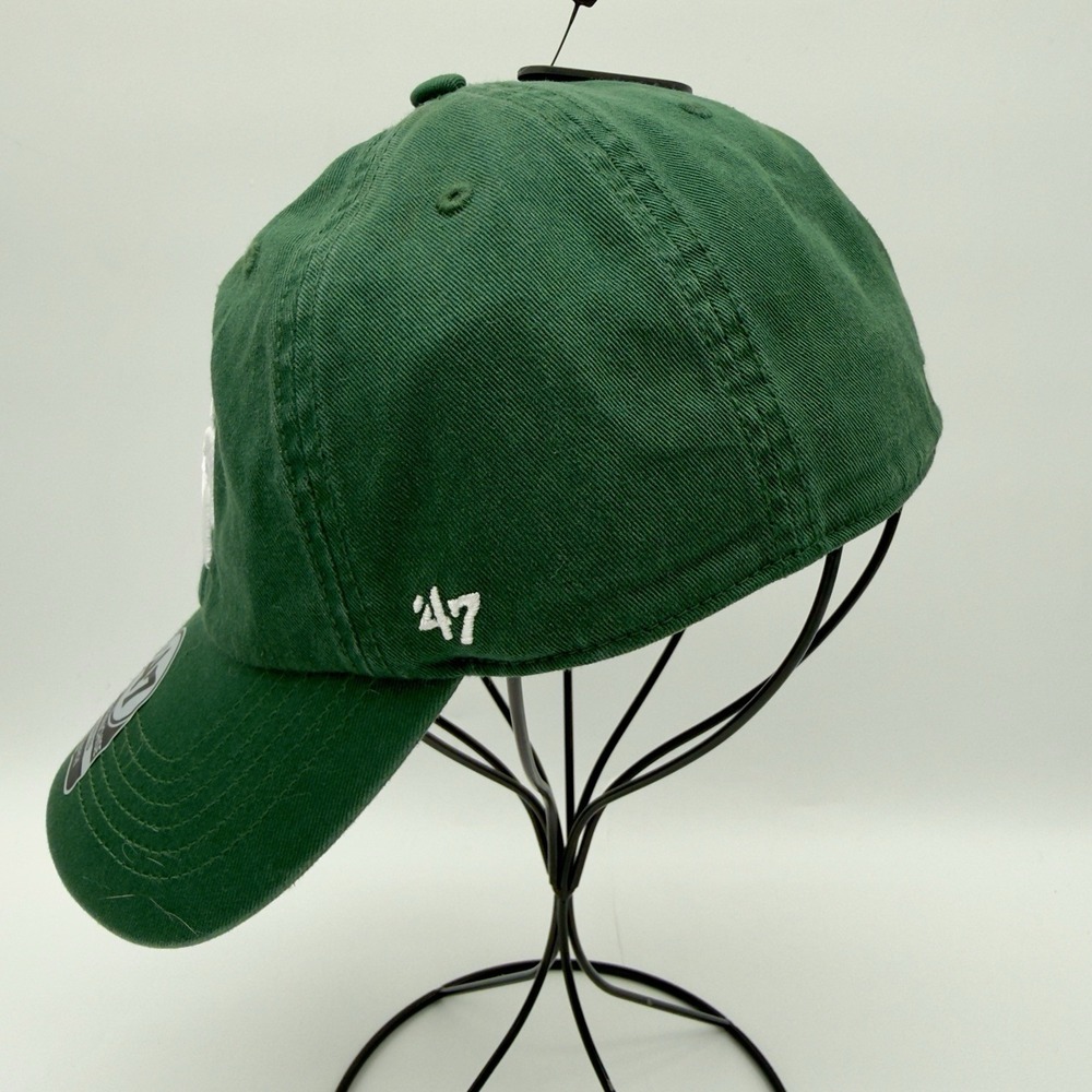 Michigan State Spartans 47 Brand "The Perfect Fit"Clean Up Hat, Dad Cap, Green L - Picture 4 of 12